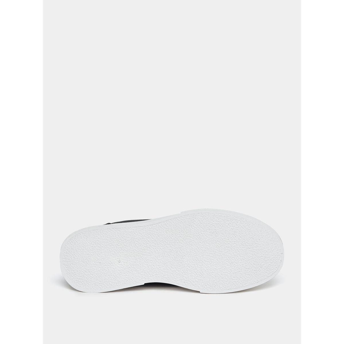 Styli Faux Leather Accent Platform Sole Sneakers-men-shoes-sneakers-image-6