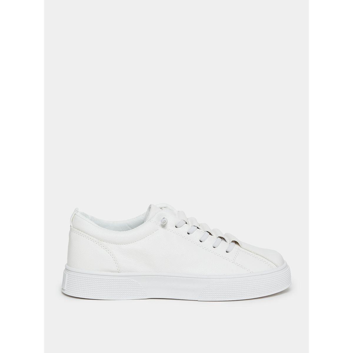 Styli Faux Leather Accent Platform Sole Sneakers-men-shoes-sneakers-image-1