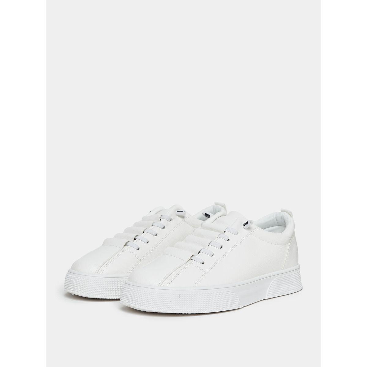 Styli Faux Leather Accent Platform Sole Sneakers-men-shoes-sneakers-image-2