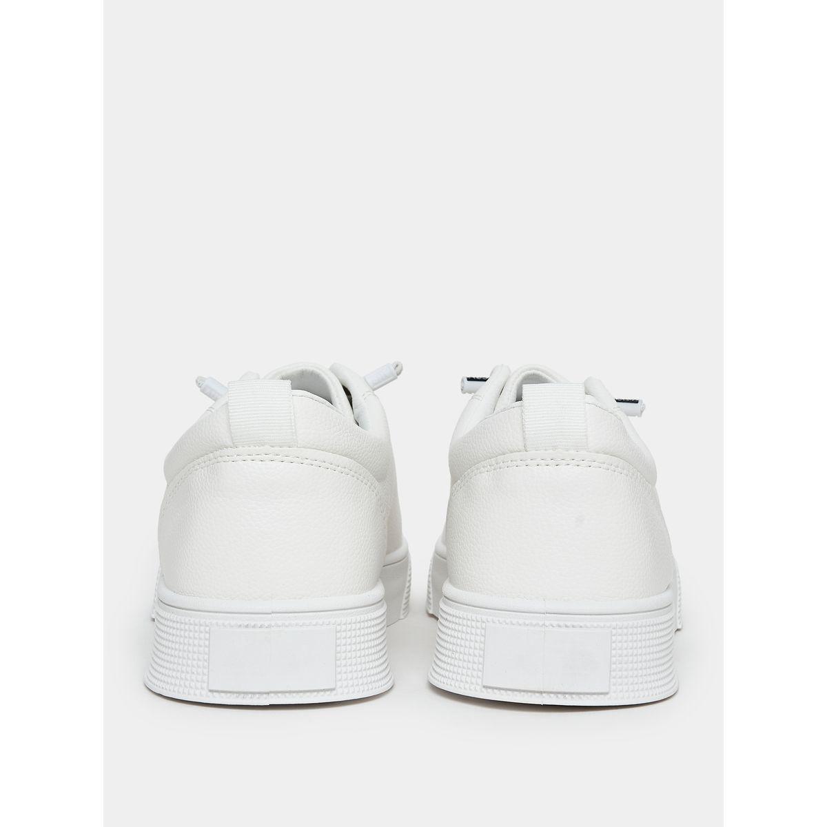 Styli Faux Leather Accent Platform Sole Sneakers-men-shoes-sneakers-image-3