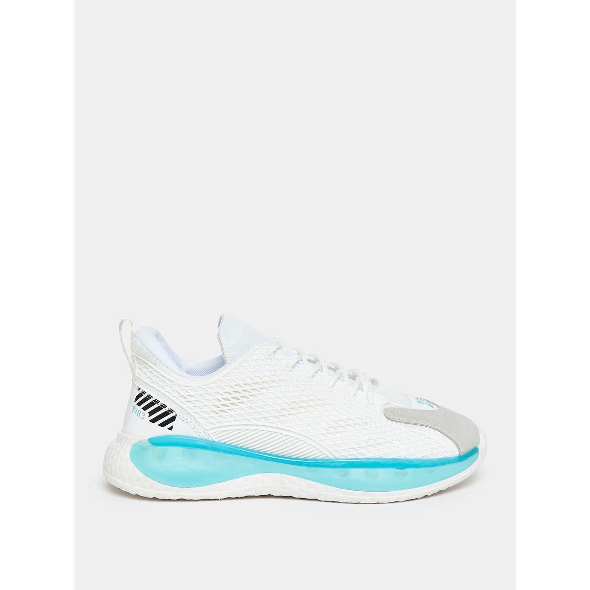 Styli Knitted Upper Popcorn Sole Lace Up Sneakers-men-shoes-sneakers-image-1