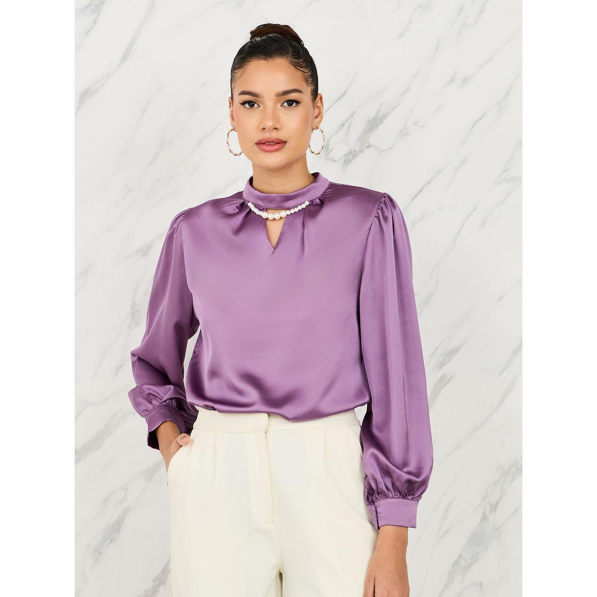 بلوزة مزينة بلؤلؤ صناعي-women-clothing-shirtsandblouses-blouses-image-1