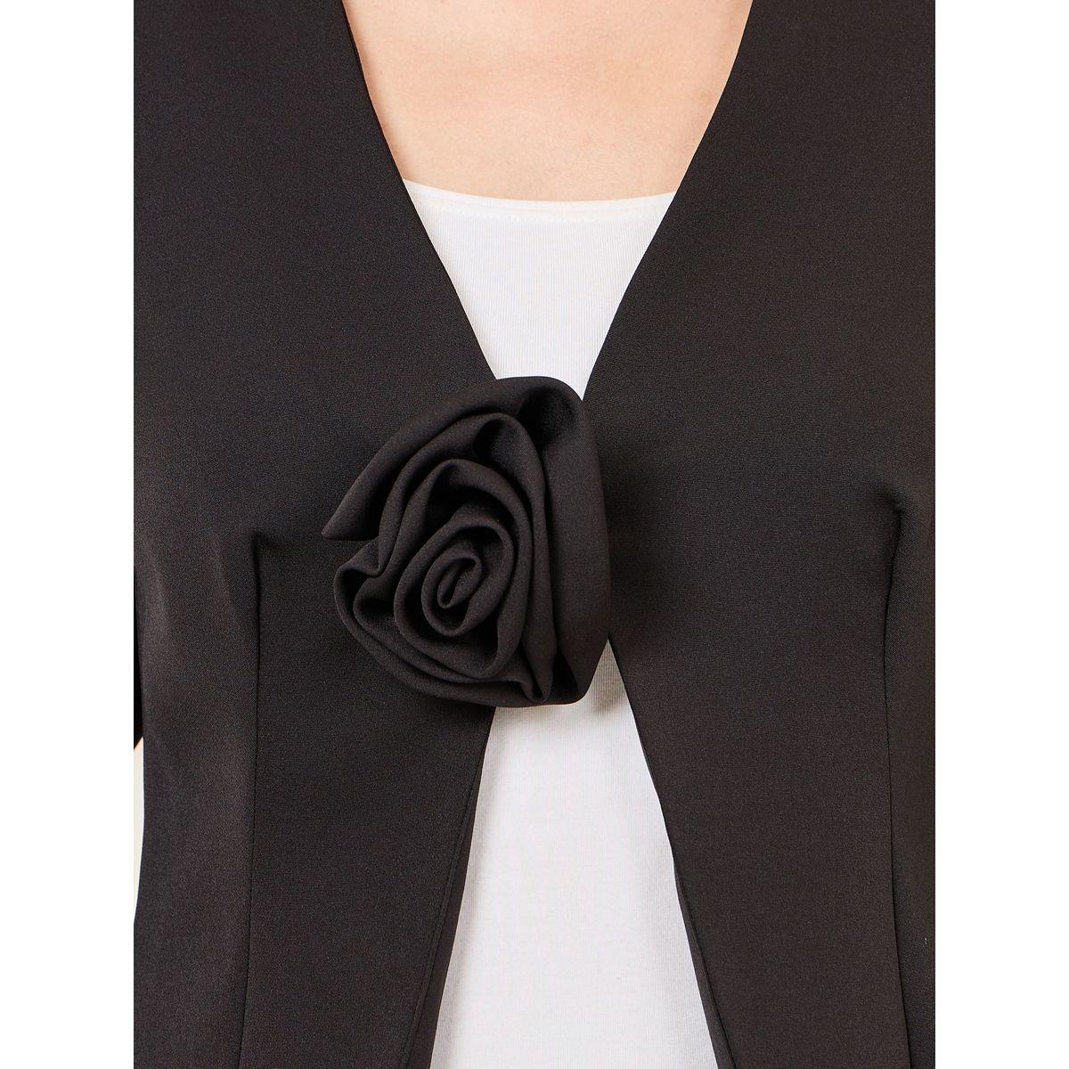مجموعة من بنطال بارجل واسعة مع جاكيت-women-clothing-coordsets-image-3