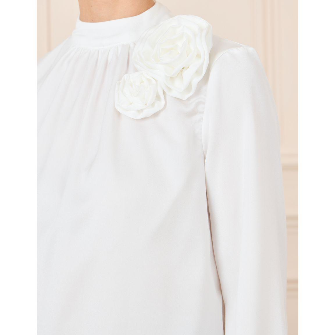 Styli Floral Detail Satin Long Sleeve Blouse-women-clothing-shirtsandblouses-blouses-image-3