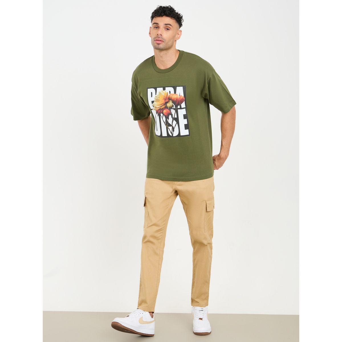 Styli Paradise Graphic Print Oversized T-Shirt-men-clothing-tshirtsandpolos-tshirts-image-2