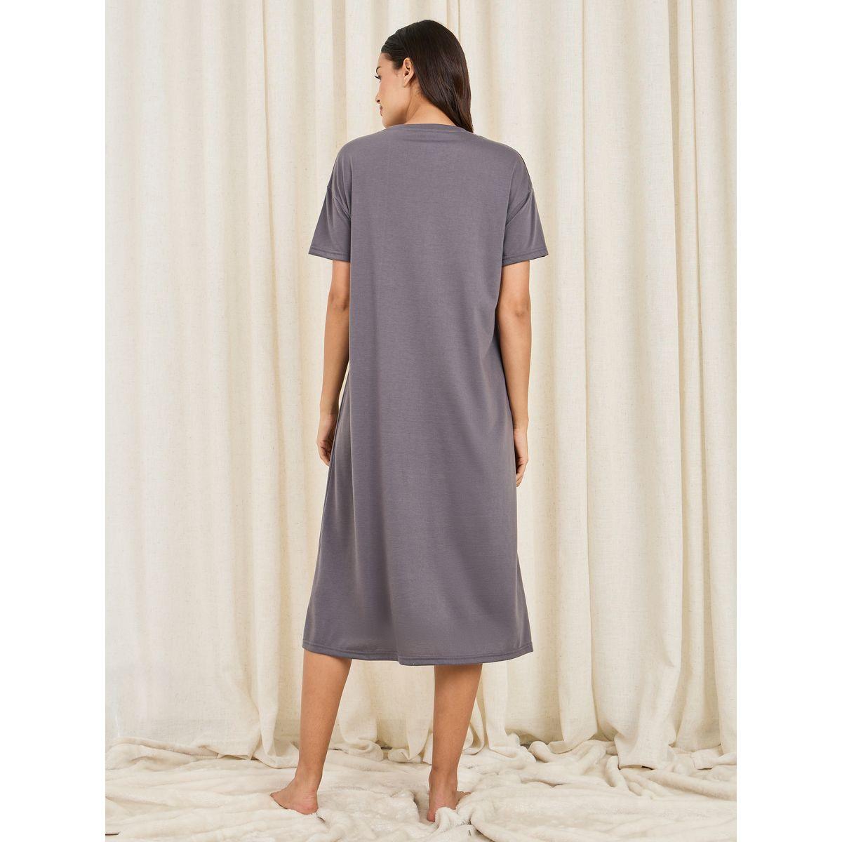 قميص نوم مطبع بكتابة مع اكتاف منخفضة-women-clothing-nightwear-nighties-image-4
