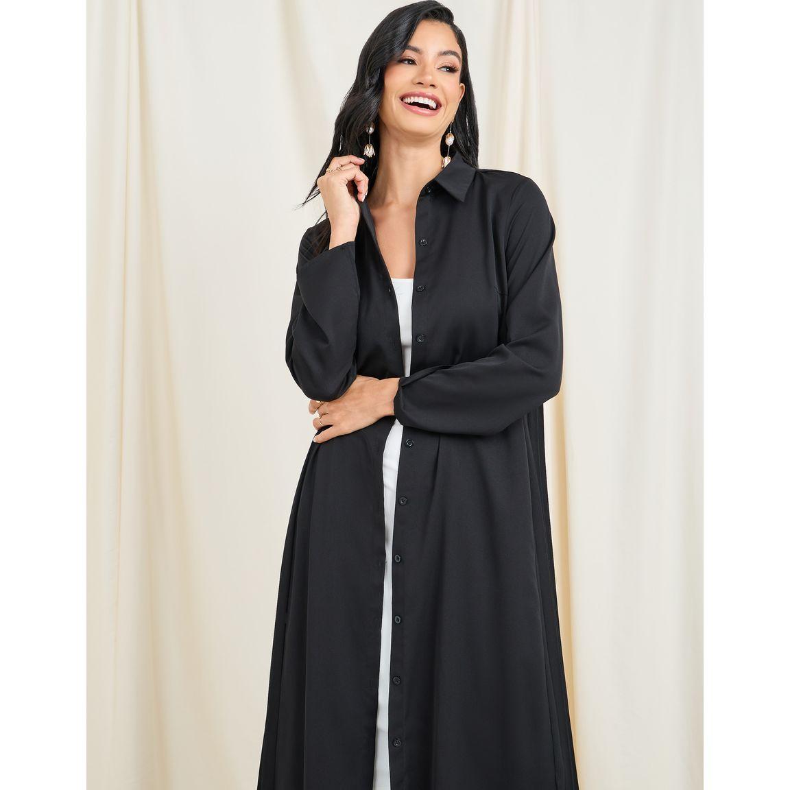 Styli Regular Fit Button Up Tailored Pleated Kimono-women-clothing-shirtsandblouses-shirts-image-3
