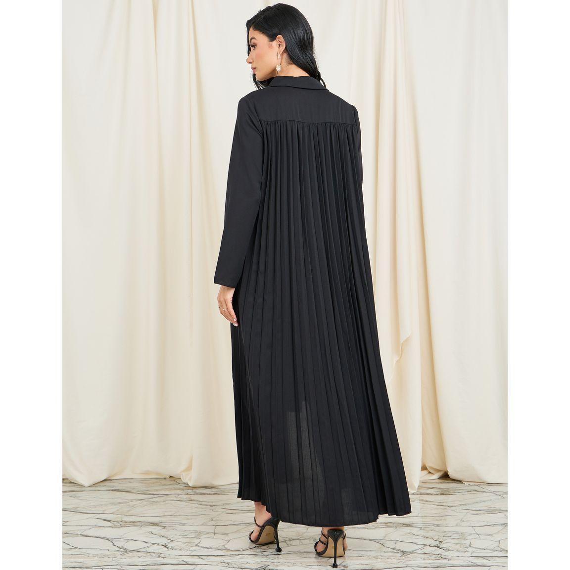 Styli Regular Fit Button Up Tailored Pleated Kimono-women-clothing-shirtsandblouses-shirts-image-5