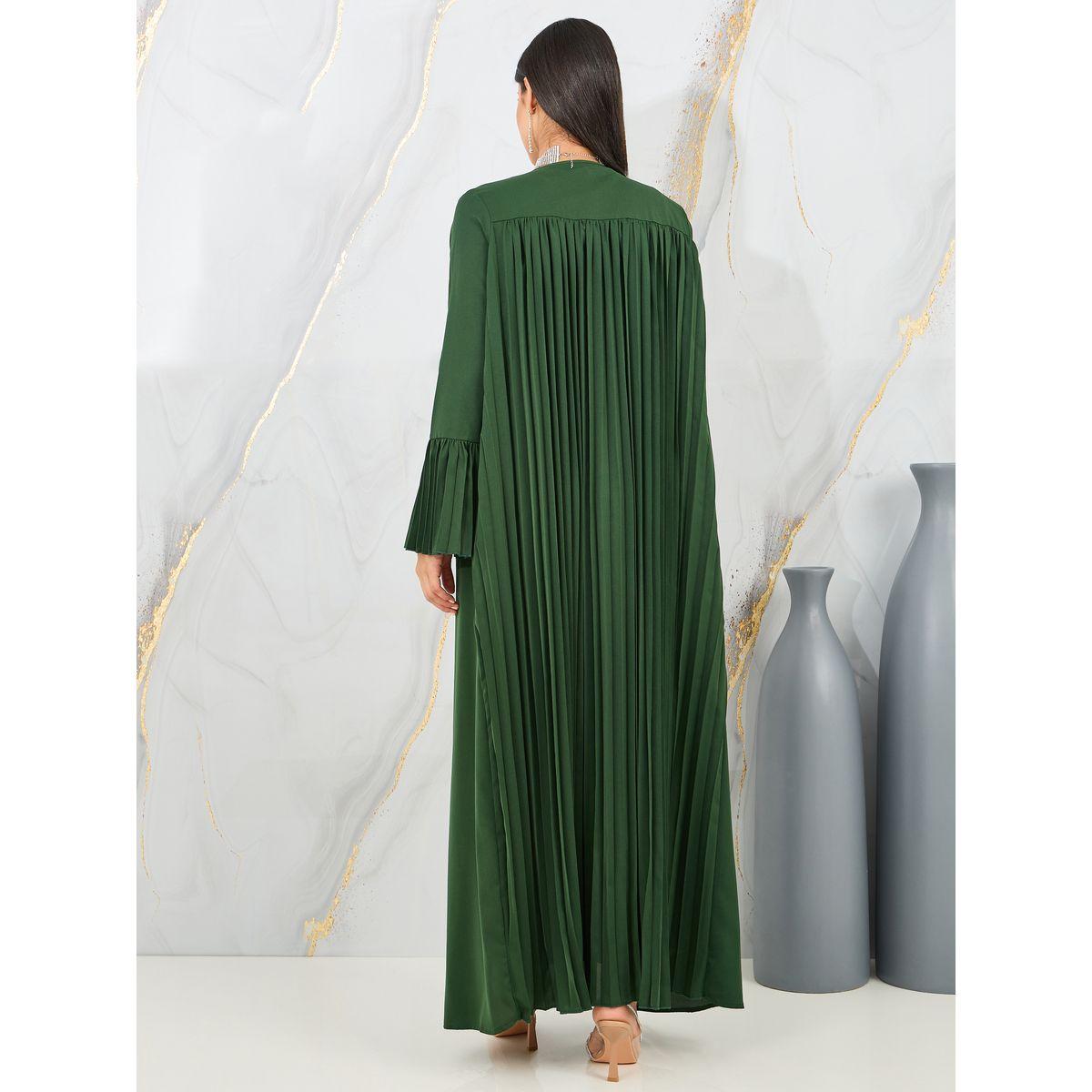 كيمونو طويل بكسرات واكمام فلوت-women-clothing-shirtsandblouses-shirts-image-4