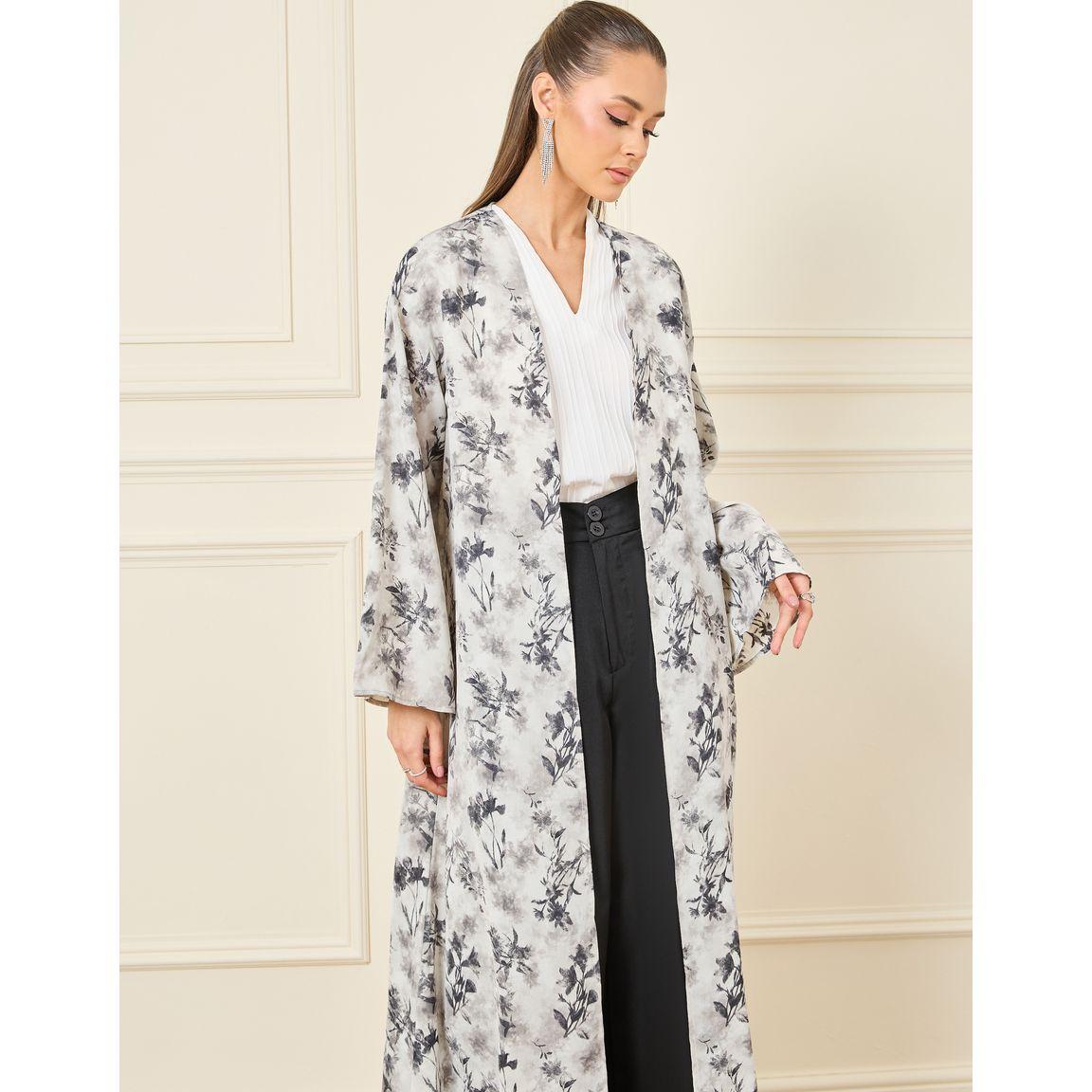 Styli Abstract Floral Print Maxi Kimono-women-clothing-shirtsandblouses-shirts-image-2
