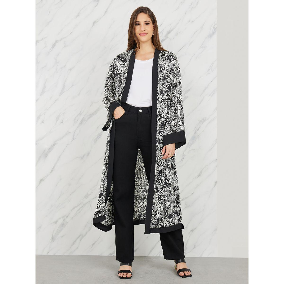 Styli Paisley Print Midi Length Kimono-women-clothing-shirtsandblouses-shirts-image-1