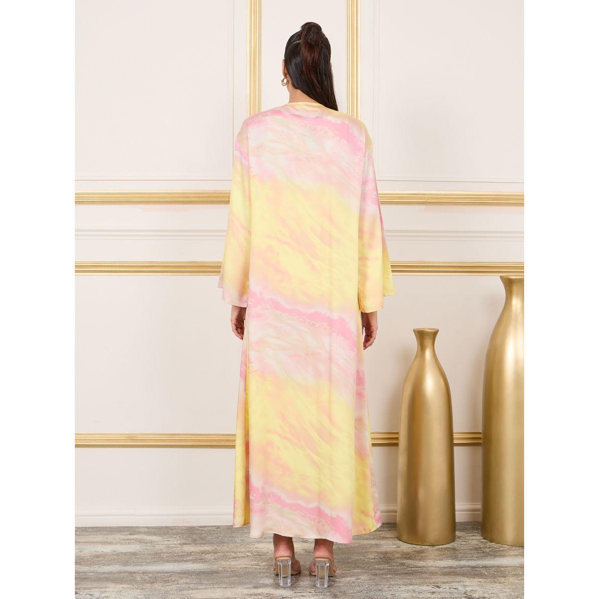 Styli Ombre Print Open Hem Maxi Length Kimono-women-clothing-shirtsandblouses-shirts-image-4