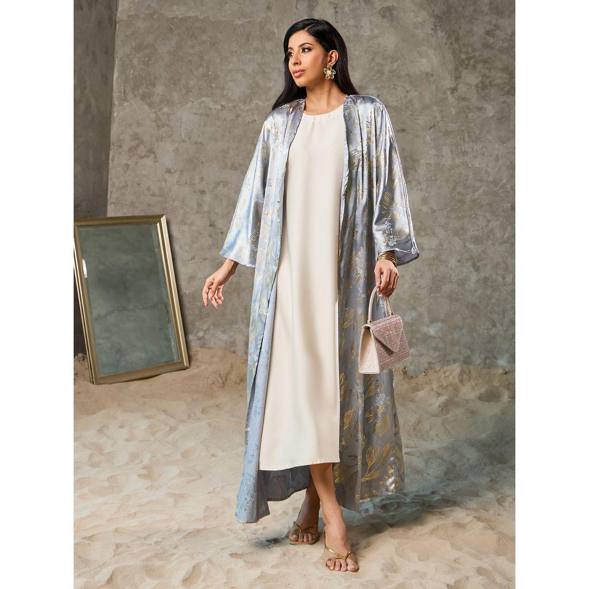 كيمونو طويل واسع بطبعة فويل-women-clothing-shirtsandblouses-shirts-image-1
