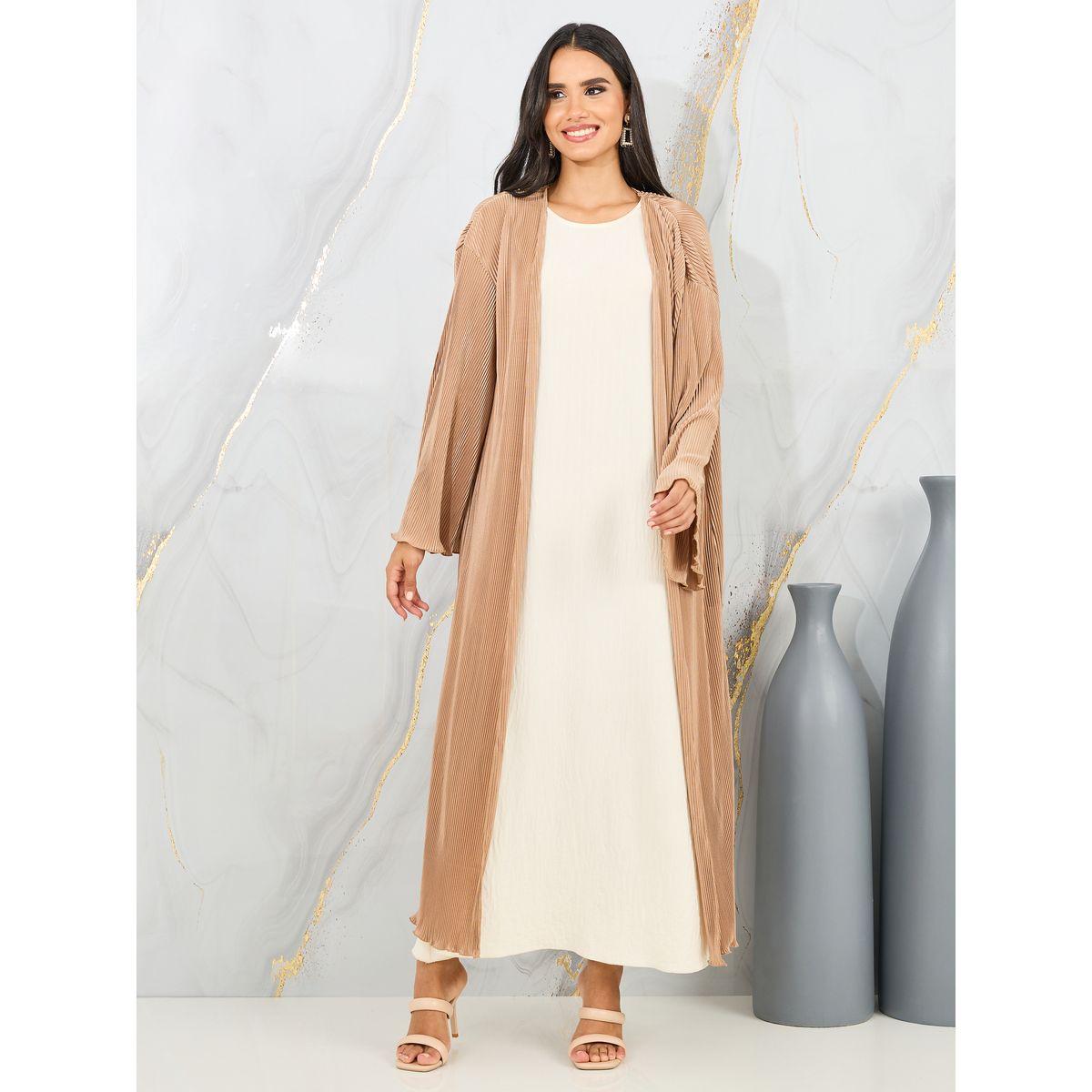 كيمونو ميدي بليسيه بقصة واسعة-women-clothing-shirtsandblouses-shirts-image-1