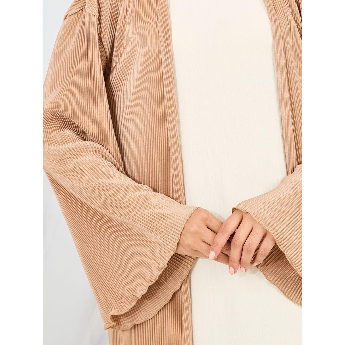 كيمونو ميدي بليسيه بقصة واسعة-women-clothing-shirtsandblouses-shirts-image-3