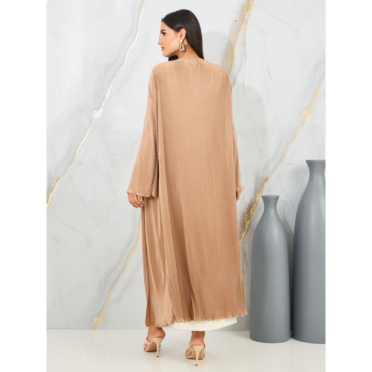 Styli Oversized Plisse Midi Length Kimono-women-clothing-shirtsandblouses-shirts-image-4