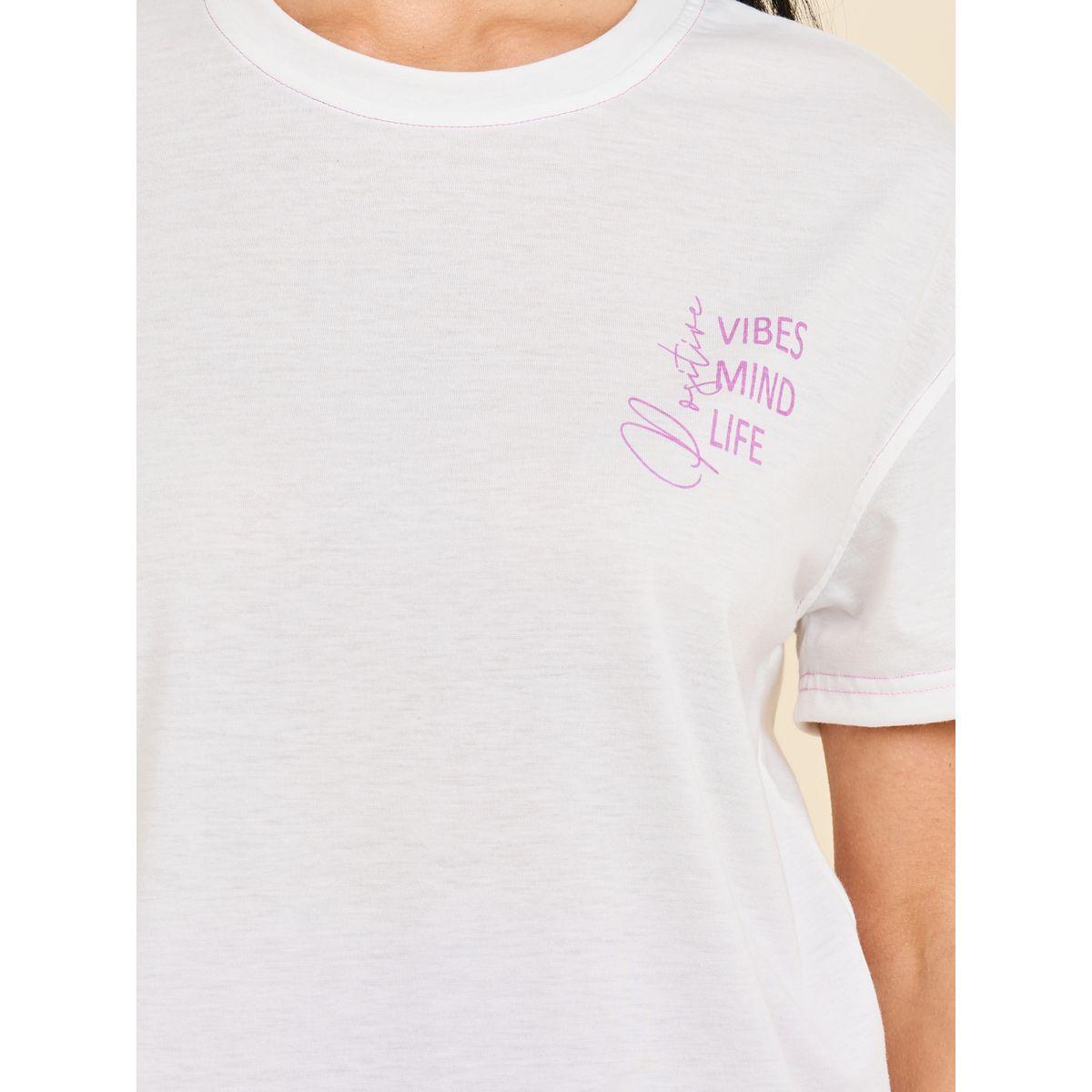 Styli Unwind Vibes Mind Life Print T-shirt and Pyjama Set-women-clothing-nightwear-pyjamas-longsets-image-3