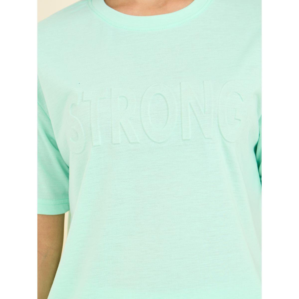 Styli Unwind Strong Embossed T-Shirt & Pyjama Set-women-clothing-nightwear-pyjamas-longsets-image-4