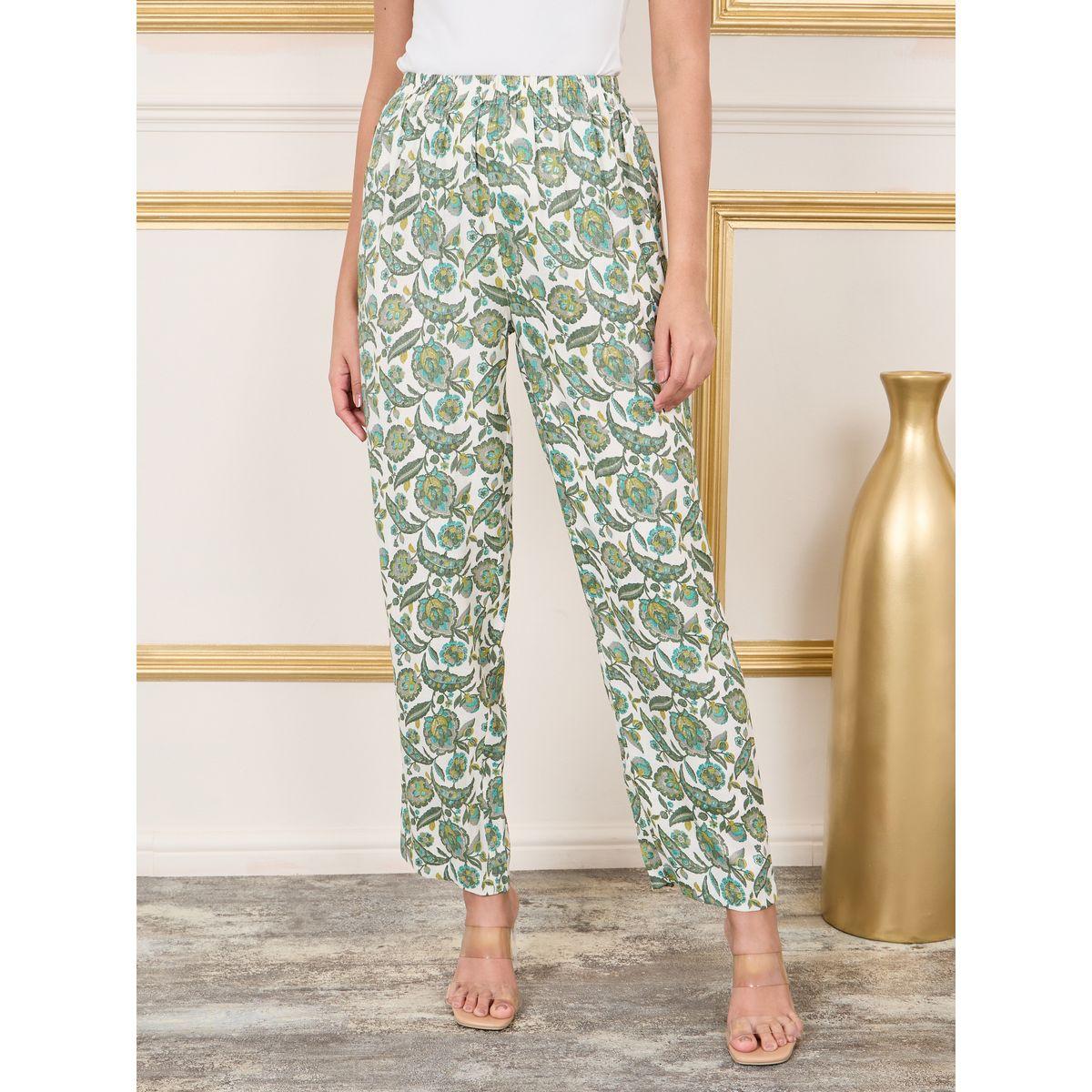 Styli Pack of 3 - Floral Print Open Front Kimono and Straight Leg Pant with Cami Set-women-clothing-coordsets-image-5