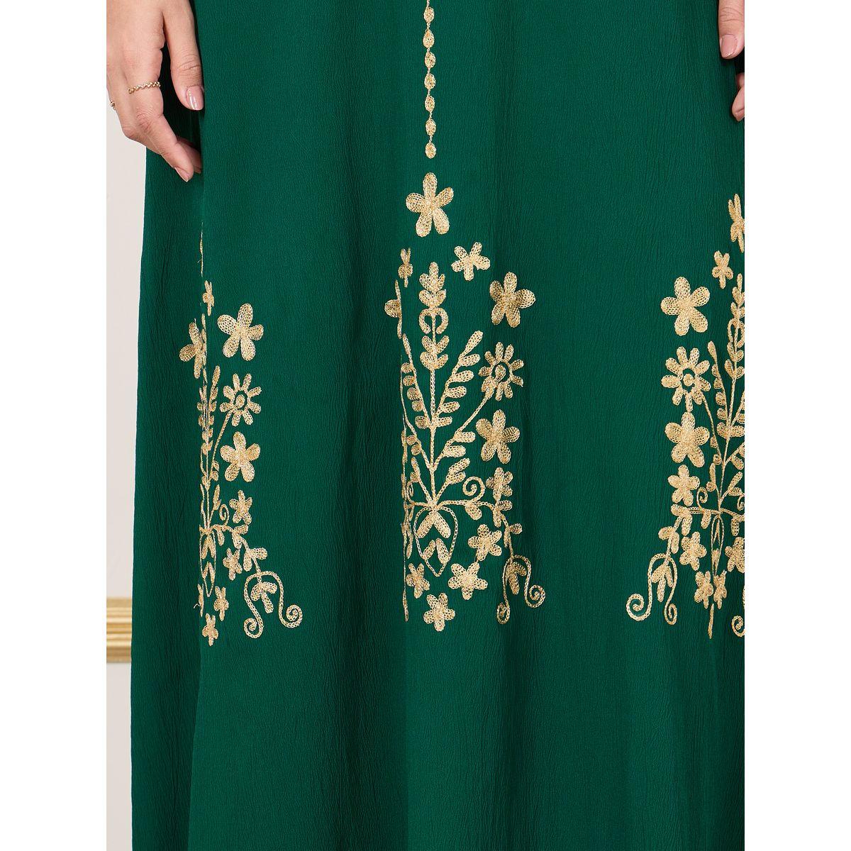 جلابية طويلة بتفاصيل مُطرّزة-women-arabicclothing-jalabiyas-image-3