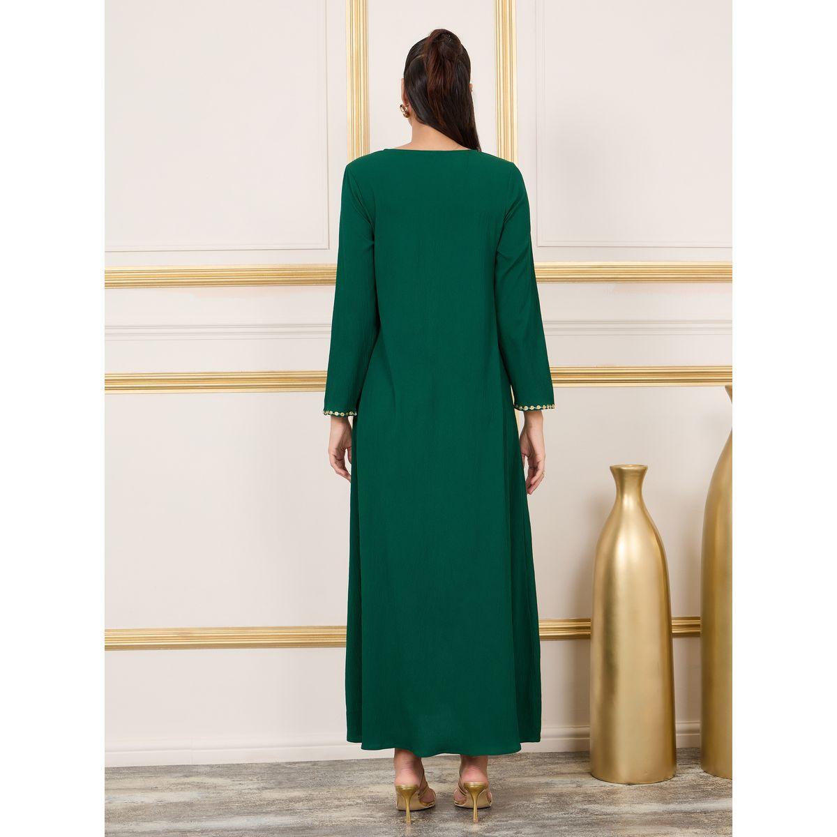 جلابية طويلة بتفاصيل مُطرّزة-women-arabicclothing-jalabiyas-image-4