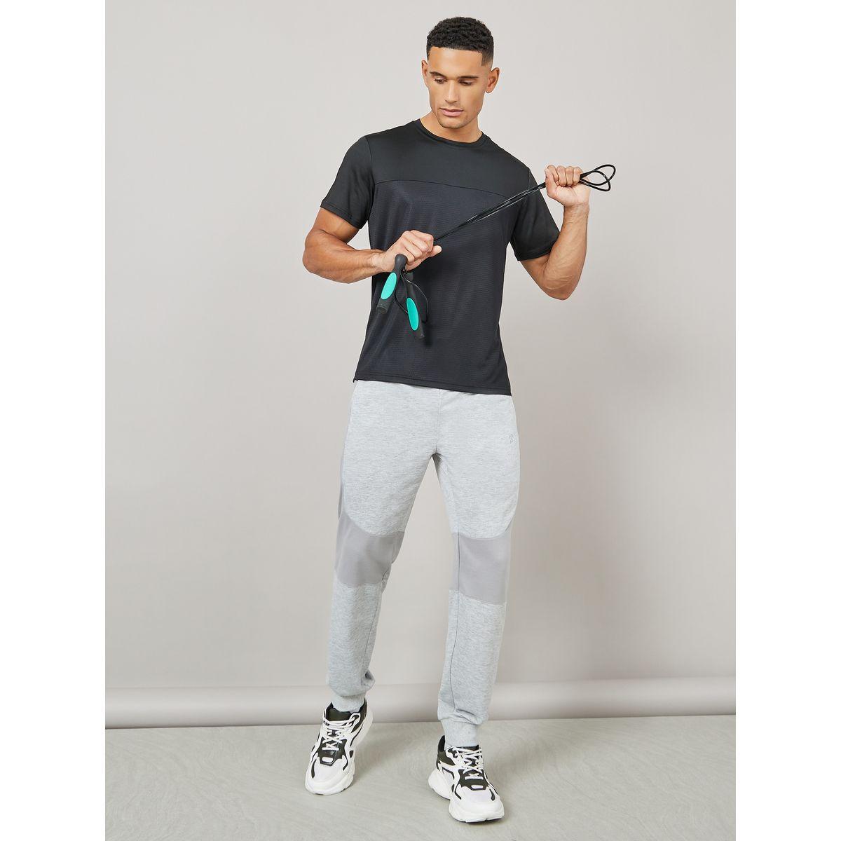 Styli Active Zipper Pockets Pintuck Panel Training Trackpants-men-clothing-sportswearandactivewear-bottoms-image-1