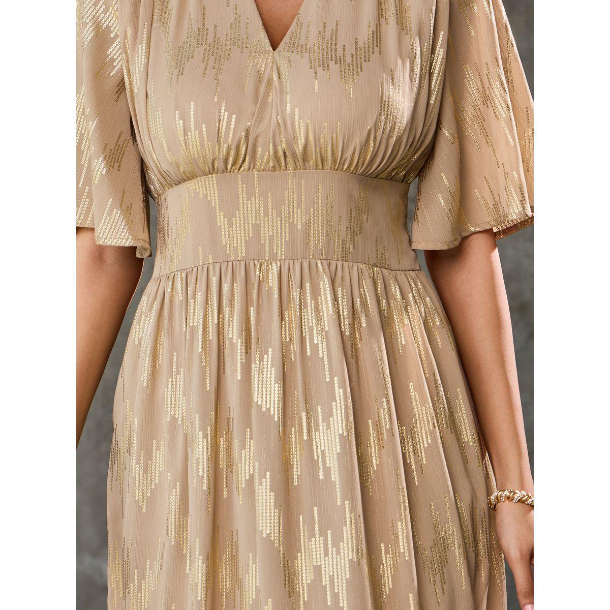 Styli Foil Print A-Line Maxi Dress-women-clothing-dresses-image-3