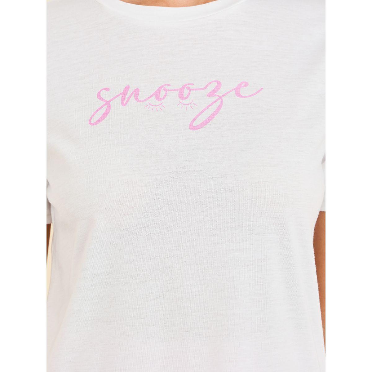مجموعة من بنطال بيجاما وتيشيرت بطبعة كتابة-women-clothing-nightwear-pyjamas-longsets-image-4