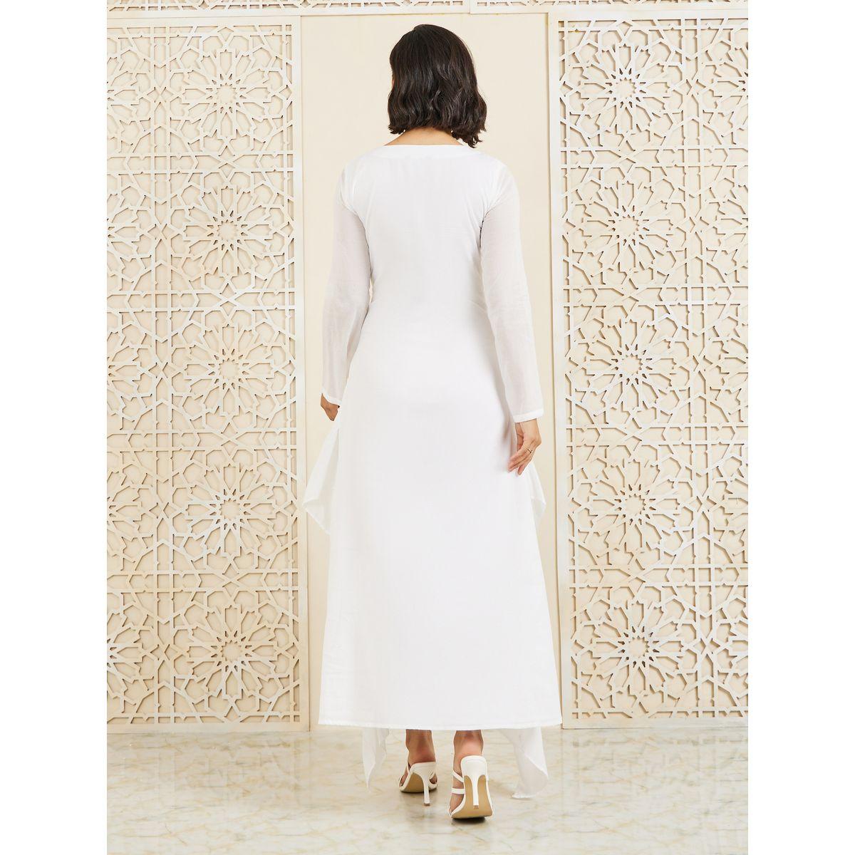 Styli Embroidered Neck Side Overlay A-Line Maxi Dress-women-clothing-dresses-image-4