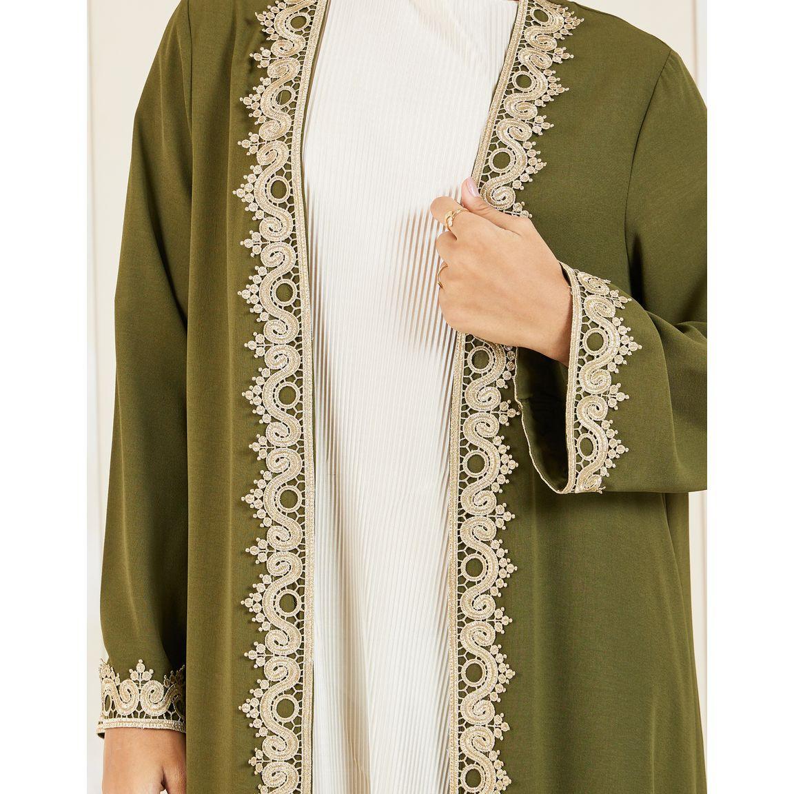 عباية بتفاصيل مُطرّزة بدانتيل-women-arabicclothing-abayas-image-3