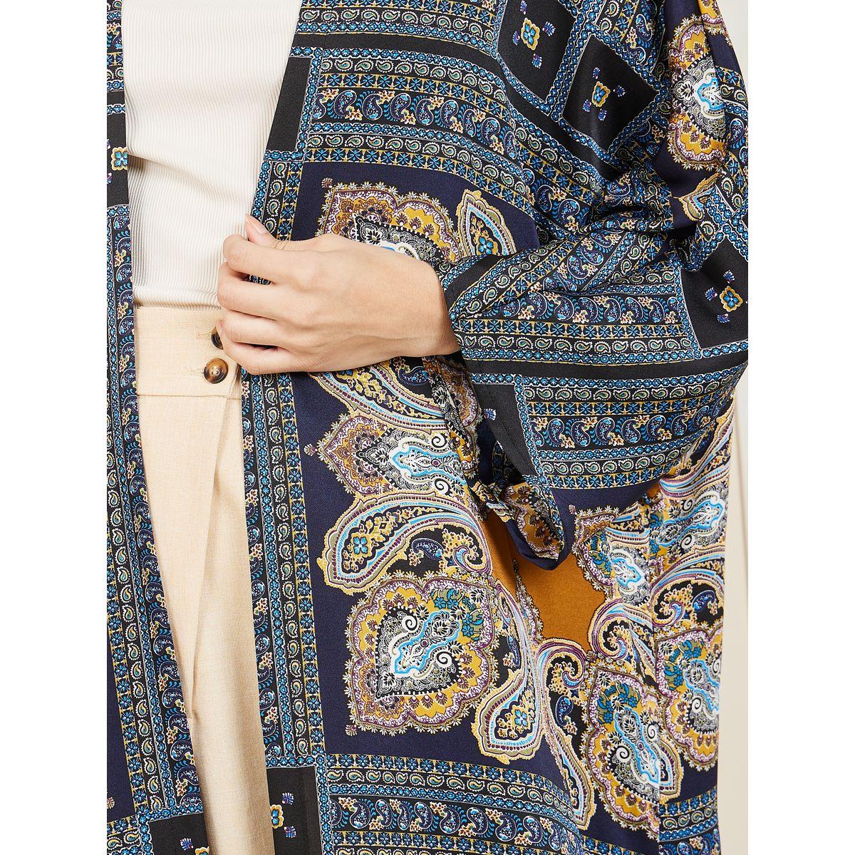 Styli Oversized Paisley Print Kimono-women-clothing-shirtsandblouses-shirts-image-3