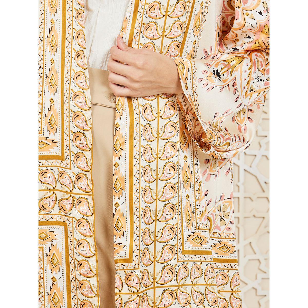 Styli Paisley Bohemian Print Maxi Length Kimono-women-clothing-shirtsandblouses-shirts-image-3