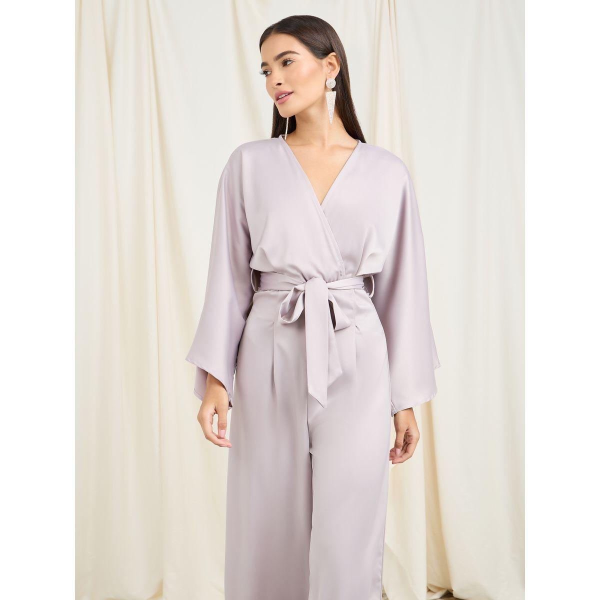 Styli Satin Wide Leg Self Tie Up Jumpsuit-women-clothing-jumpsuits-image-2