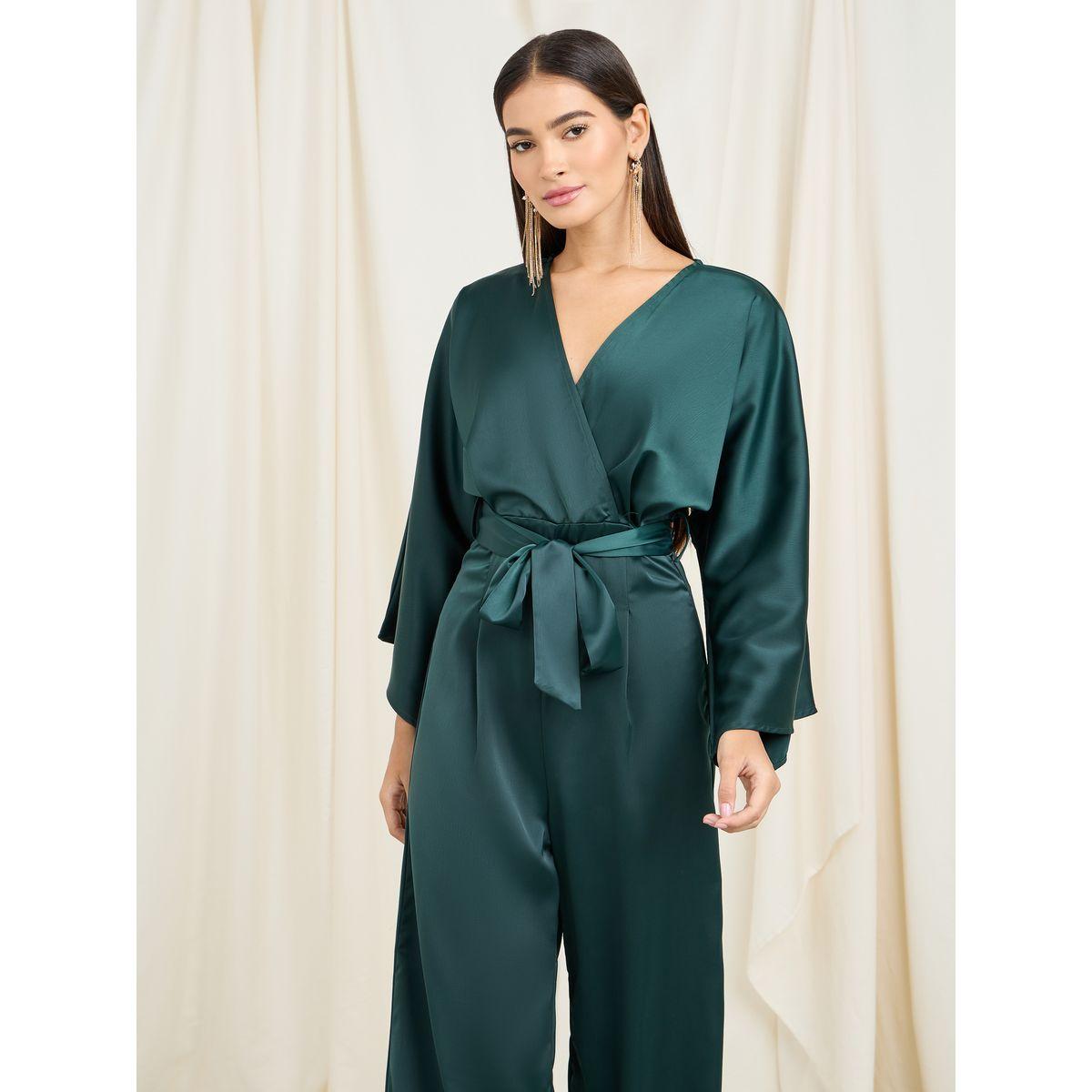 Styli Satin Wide Leg Self Tie Up Jumpsuit-women-clothing-jumpsuits-image-2