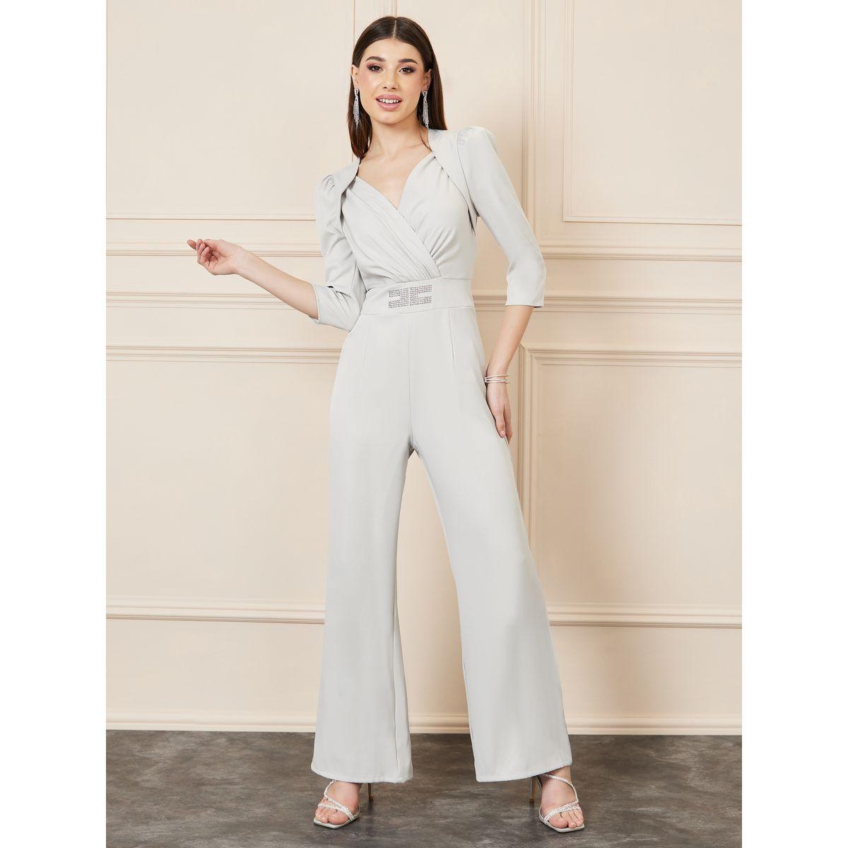 Styli Embellished Wide Leg Tailored Jumpsuit-women-clothing-jumpsuits-image-1