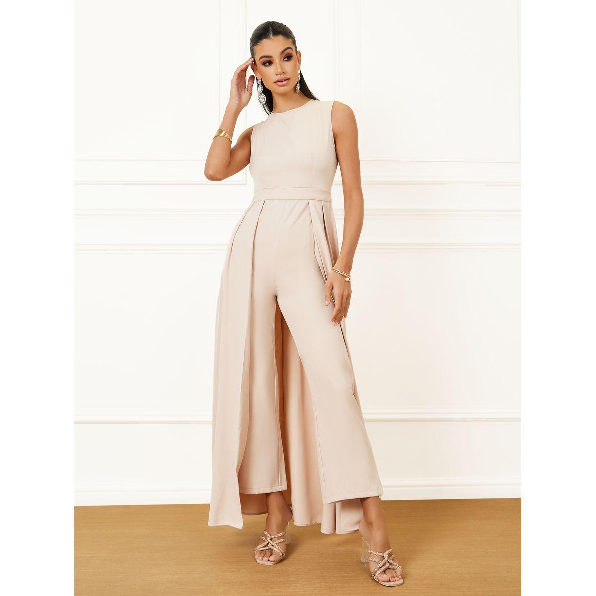 Styli Wide Leg Tailored Jumpsuit with Layered Skirt-women-clothing-jumpsuits-image-2