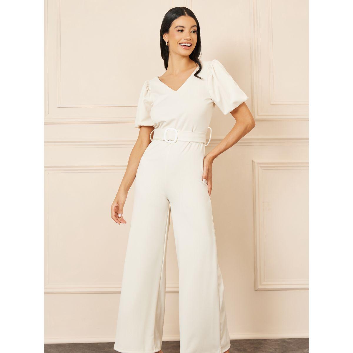 Styli Volume Sleeves Belted Wide Leg Jumpsuit-women-clothing-jumpsuits-image-2