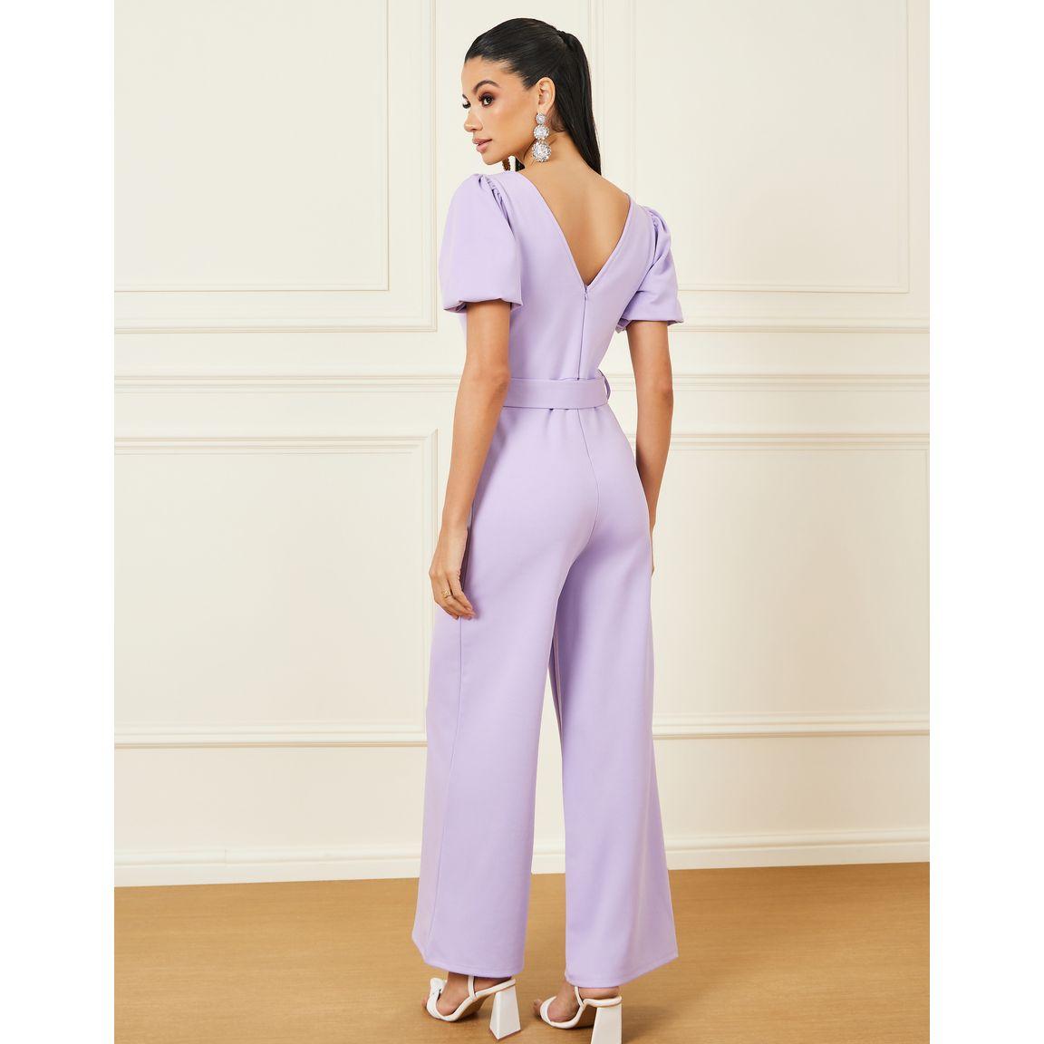 جمبسوت بأرجل واسعة وحزام خصر-women-clothing-jumpsuits-image-4