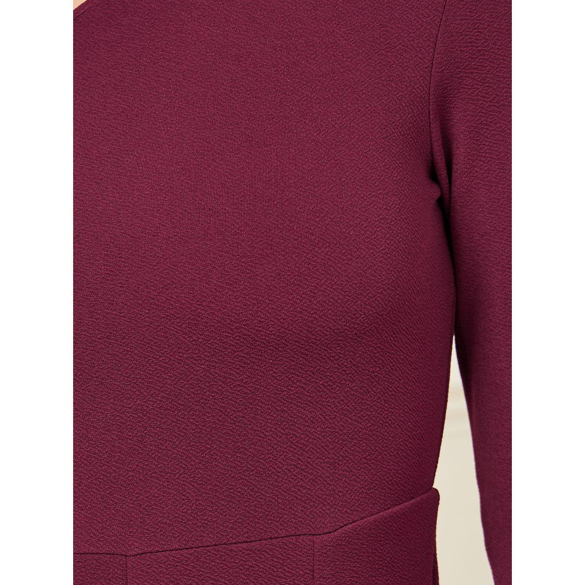 Styli Textured Knit Asymmetric Neck Straight Leg Jumpsuit-women-clothing-jumpsuits-image-3