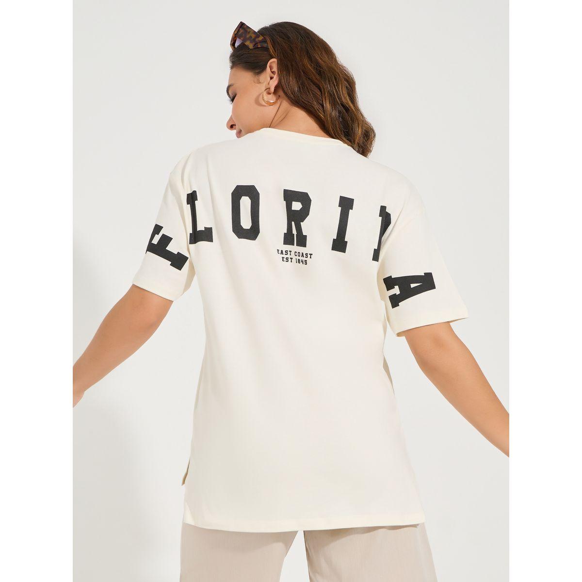 Styli Elevate Oversized Back Florida Printed Longline T-Shirt-women-clothing-tshirts-image-1