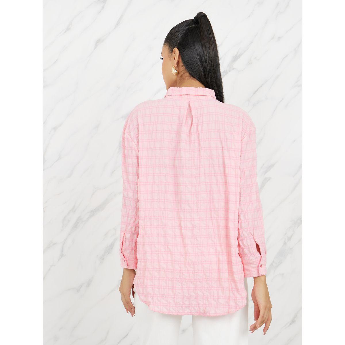 بلوزة واسعة بحافة منحنية-women-clothing-shirtsandblouses-shirts-image-4