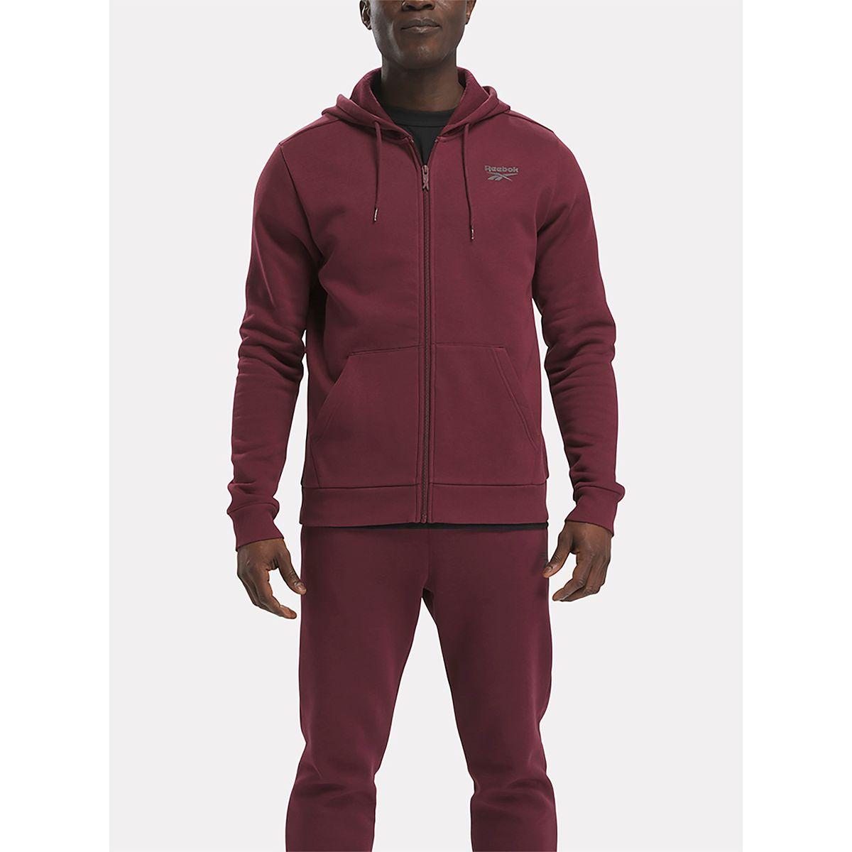 Reebok Identity Logo Full Zip Hoodie-men-winterwear-hoodiesandsweatshirts-image-1