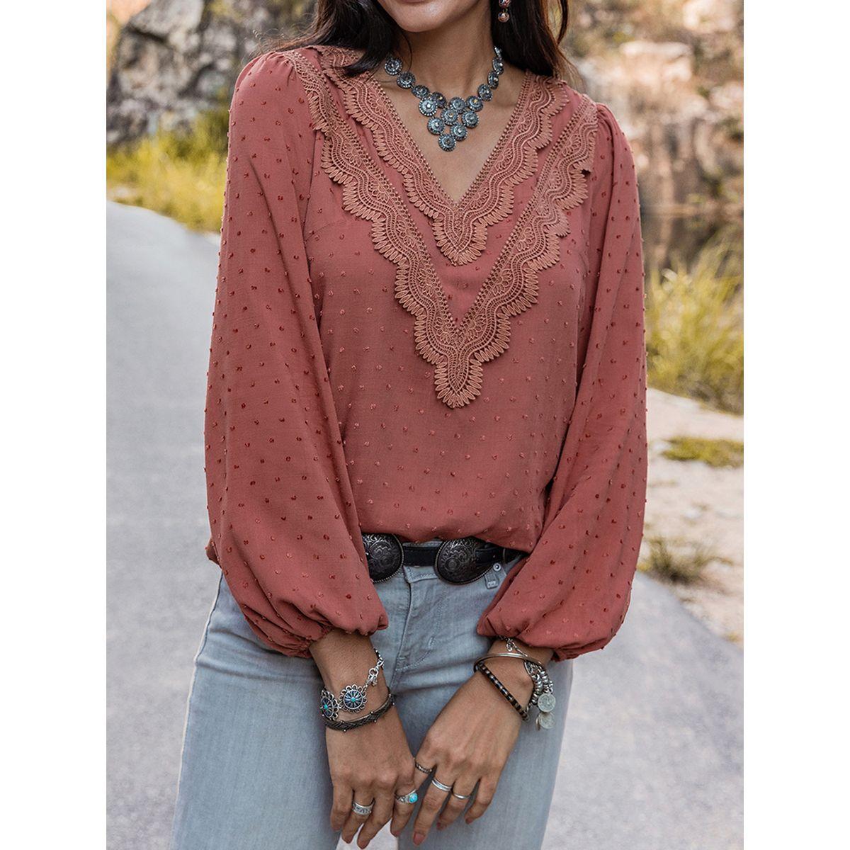 بلوزة مزينة بعقدة فيونكة-women-clothing-shirtsandblouses-blouses-image-8