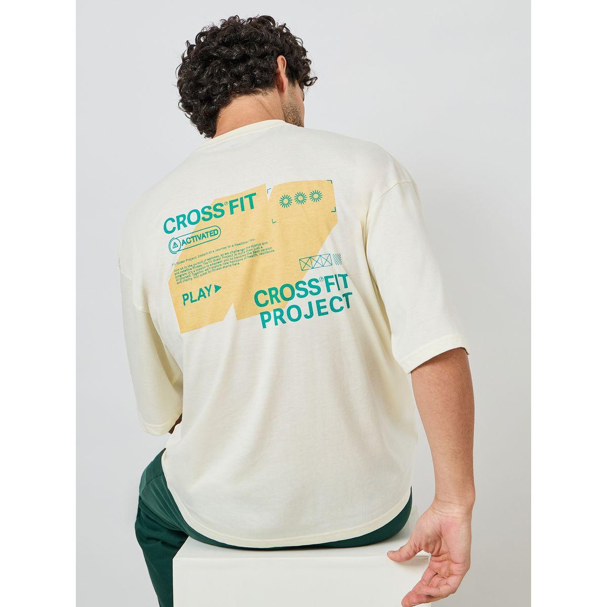 Styli Active Slogan Print Athleisure Boxy T-Shirt-men-clothing-sportswearandactivewear-tshirtsandpolos-image-1