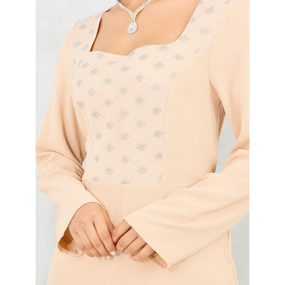 جمبسوت واسع الأرجل مع ياقة بشكل قلب-women-clothing-jumpsuits-image-3