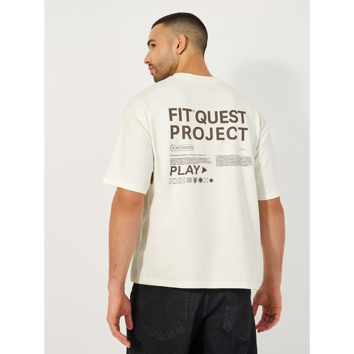 Styli Active Oversized Slogan Print Terry T-Shirt-men-clothing-sportswearandactivewear-tshirtsandpolos-image-5