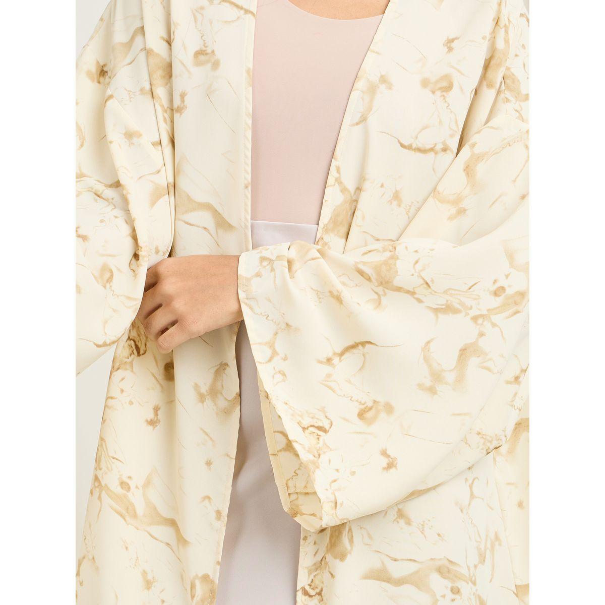 Styli Marble Print Midi Length Kimono-women-clothing-shirtsandblouses-shirts-image-3
