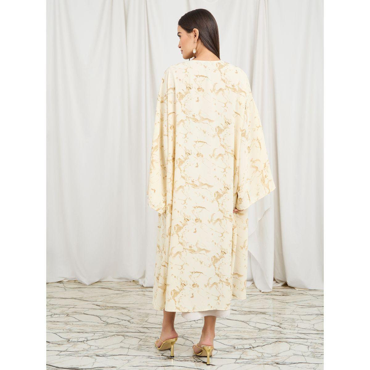 Styli Marble Print Midi Length Kimono-women-clothing-shirtsandblouses-shirts-image-4