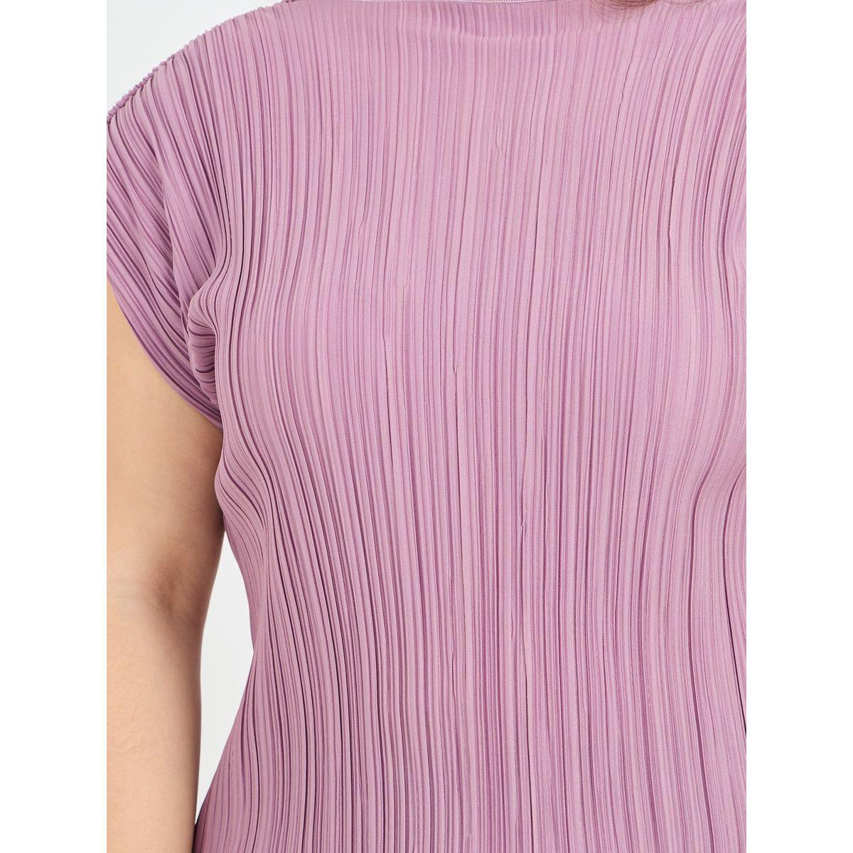 تيشيرت بمقاس كبير وياقة دائرية-women-clothing-tshirts-image-4