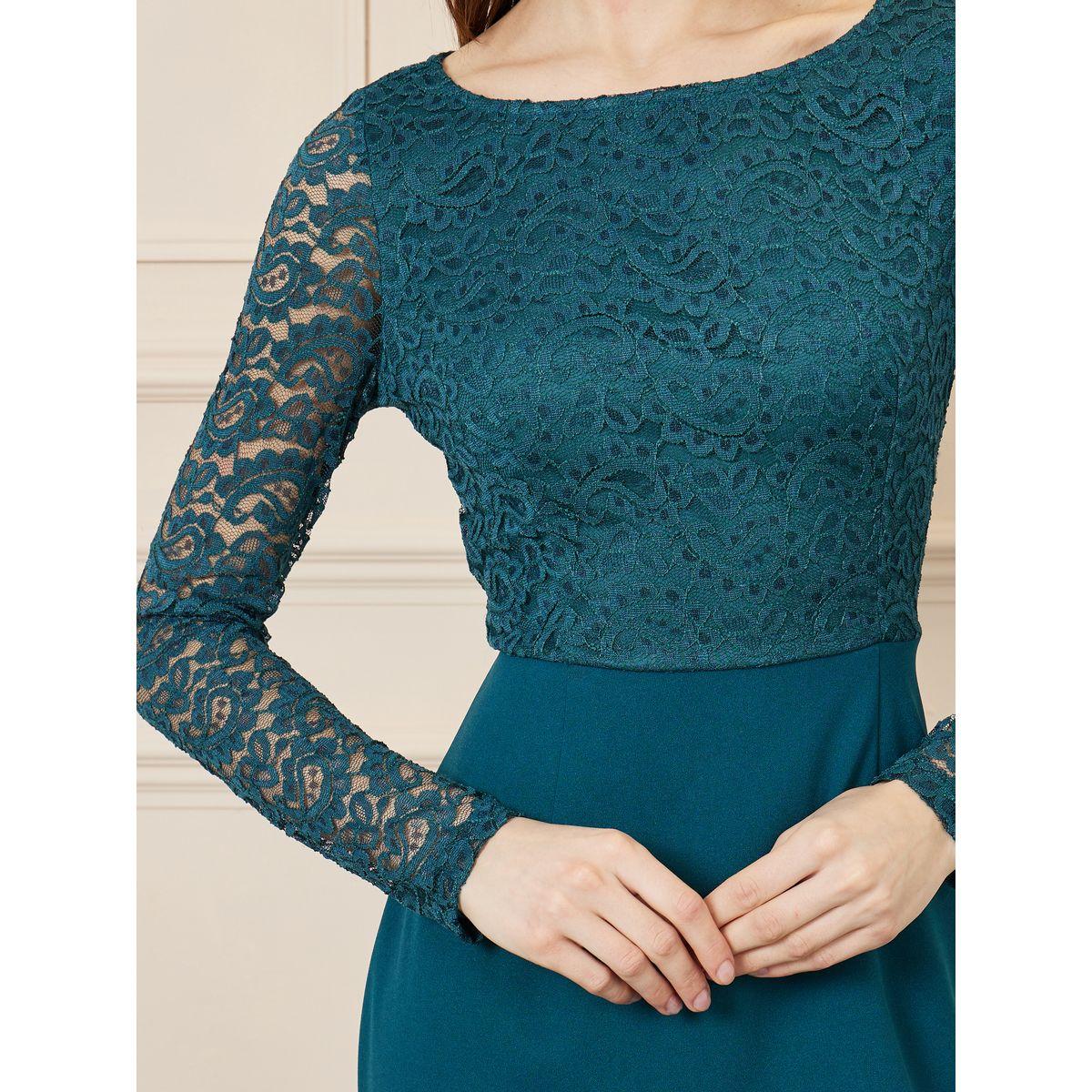 Styli Lace Detail A-Line Maxi Dress-women-clothing-dresses-image-3
